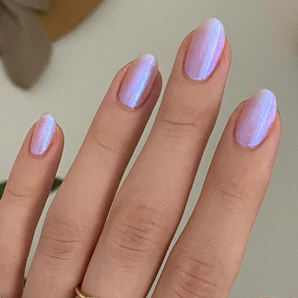 Tinovo Uno Chrome Pink Nail Polish Lacquer No Lamp Fast Dry Normal Nail Lacquer Base Top Coat Nail Hardener Strengthener Varnish