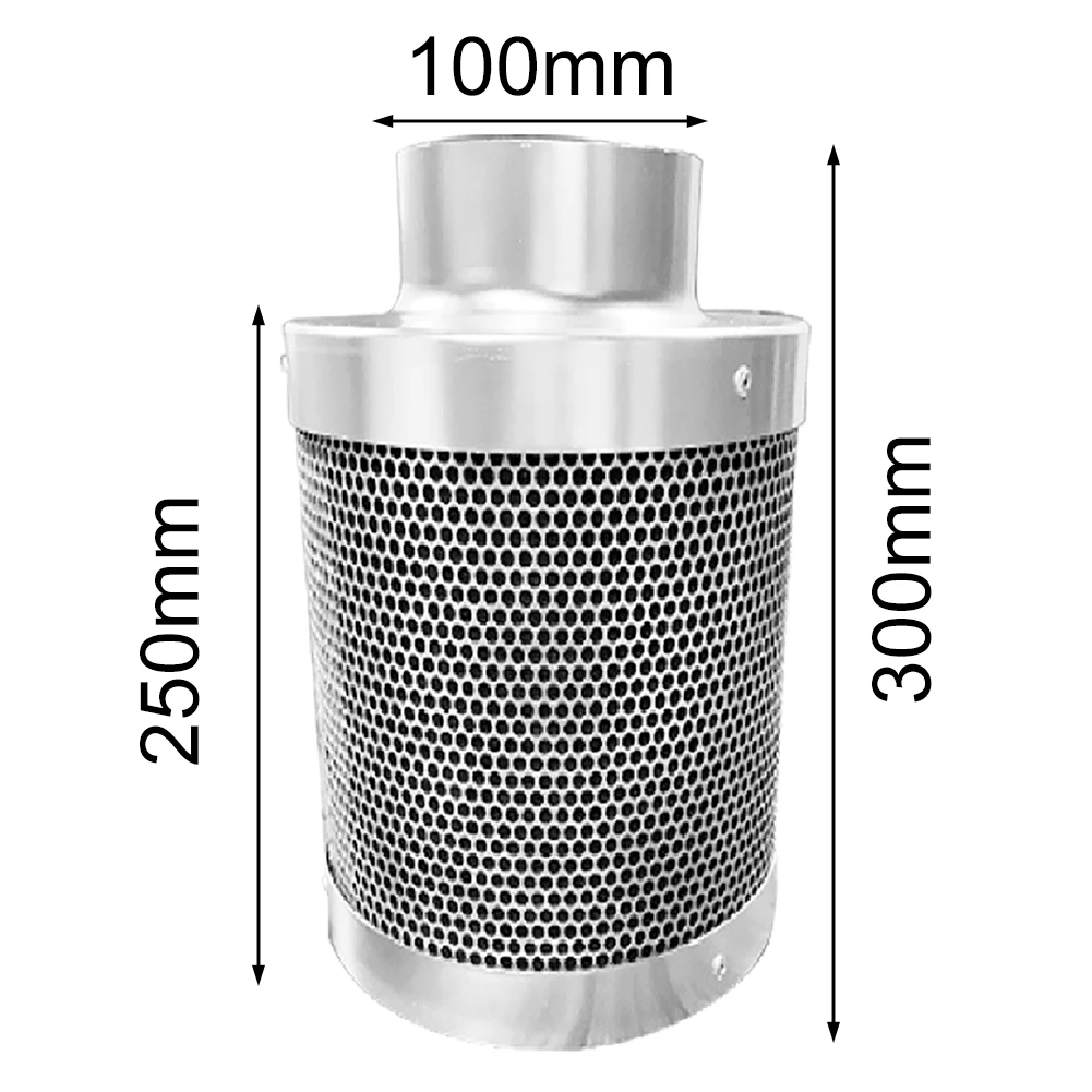 Activated Carbon Filter 100 mm with Lightweight Design for Optimal For Odour Absorption in Various Environments