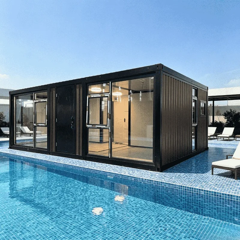 Prefab Container Foldable House 20ft Tiny Home Portable Mobile Office Living