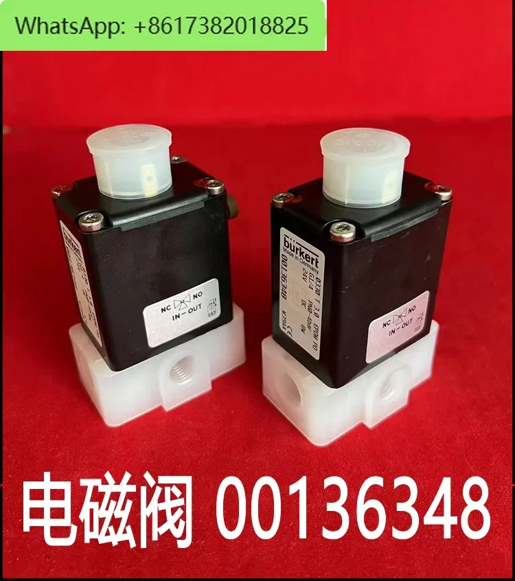 Solenoid valve 00136348 24V tee anti-corrosion flue gas online monitoring gas circuit cutting