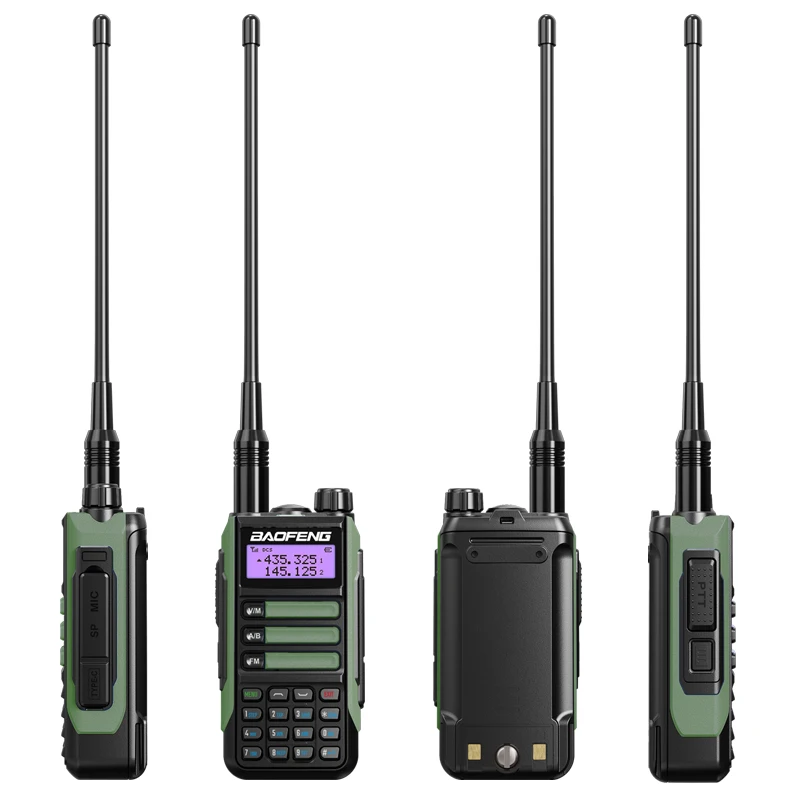 BF-UV16 BAOFENG Portable Walperforated Talkie UV-16 Pro Mate 10W IP68 Étanche Radios Bidirectionnelles UV16 Plus Déterminer Transcsec Amélioré