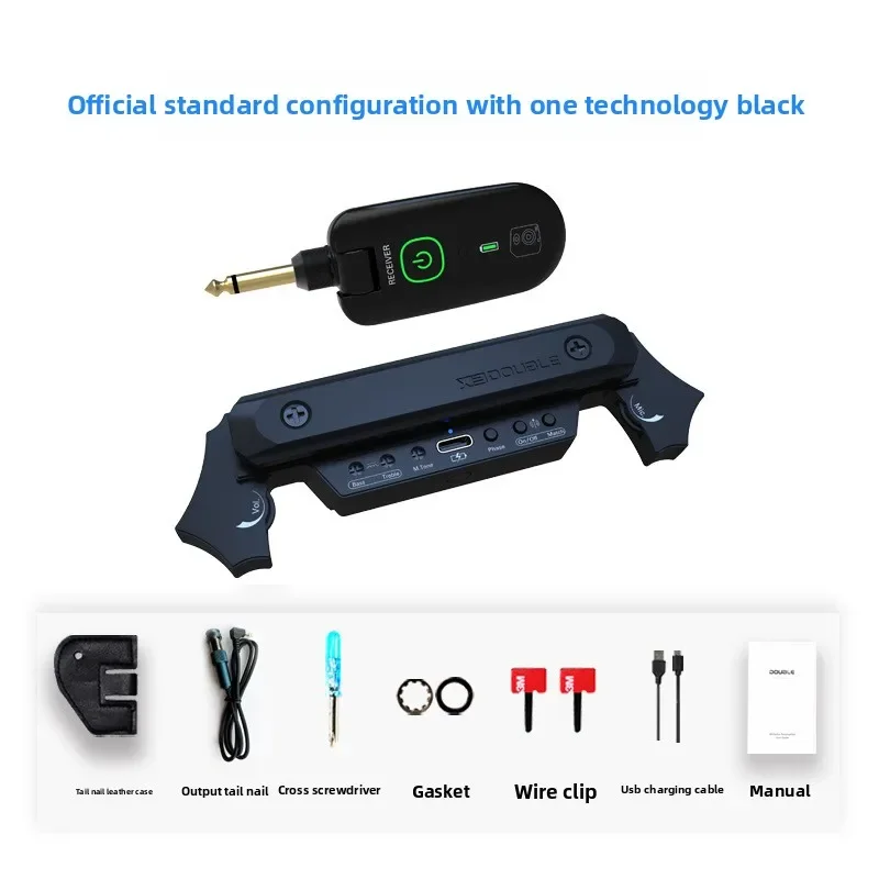 Guitar pickup Wireless connection Speaker No opening can be played