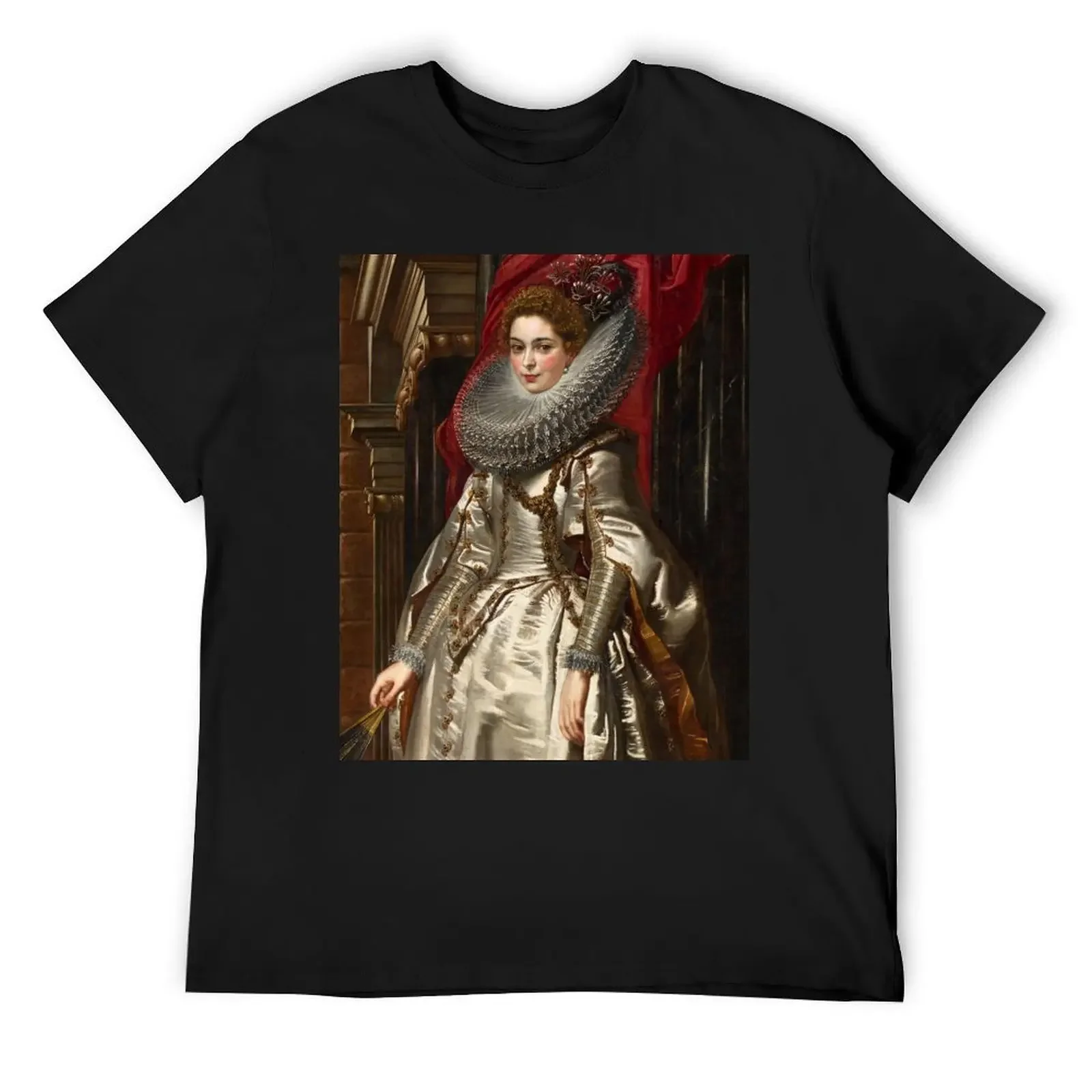 Marchesa Brigida Spinola Doria, by Peter Paul Rubens T-Shirt funny costumes graphic tee shirt cotton t shirt men