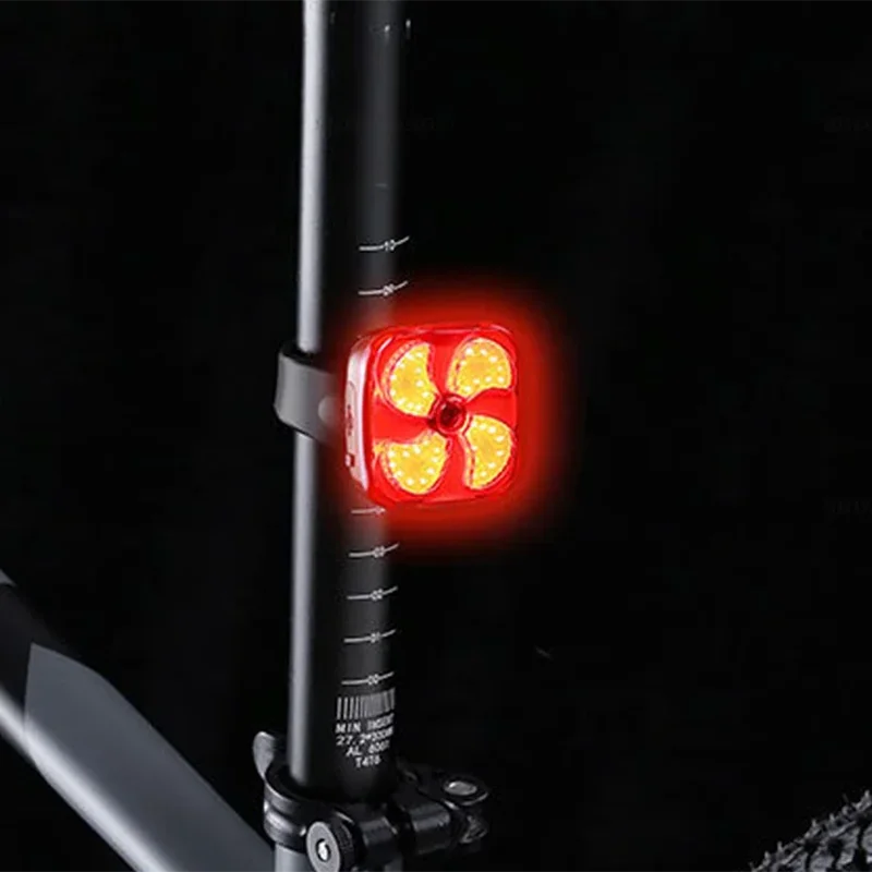 

Bicycle Taillight Bicycle Smart Auto Brake Sensing Light Waterproof LED Charging Cycling Taillight Warn Rear Light Accessories