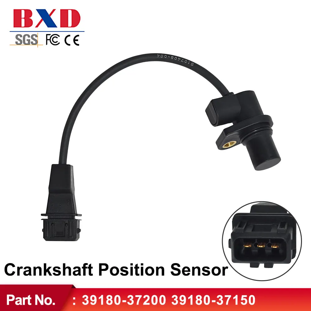 

Датчик положения коленчатого вала 39180-37200 39180-37150 для Hyundai Sonata Tiburon Tucson Trajet Santa Fe, Kia Optima 2001-2006