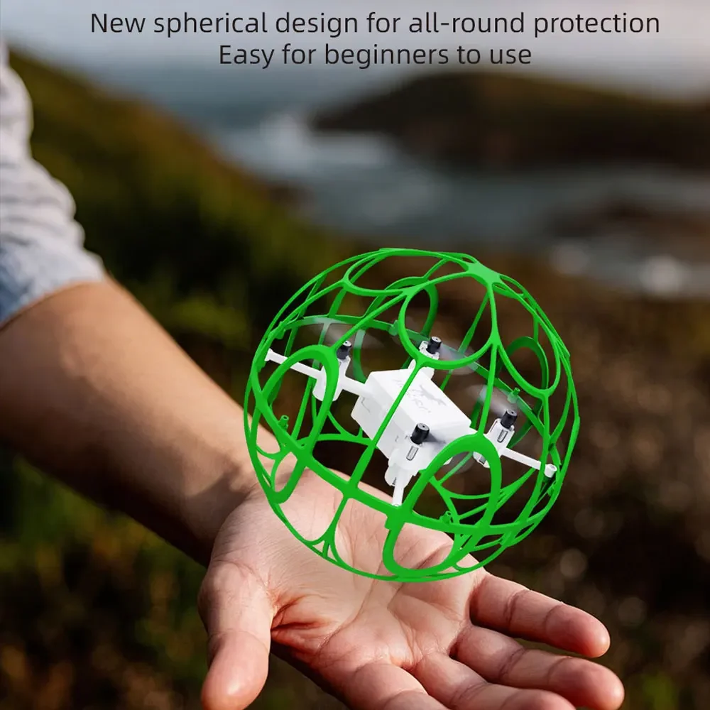 HGLRC A125 Soccer Drone New Spherical Ddesign for All-round Protection Easy for Beginners to Use