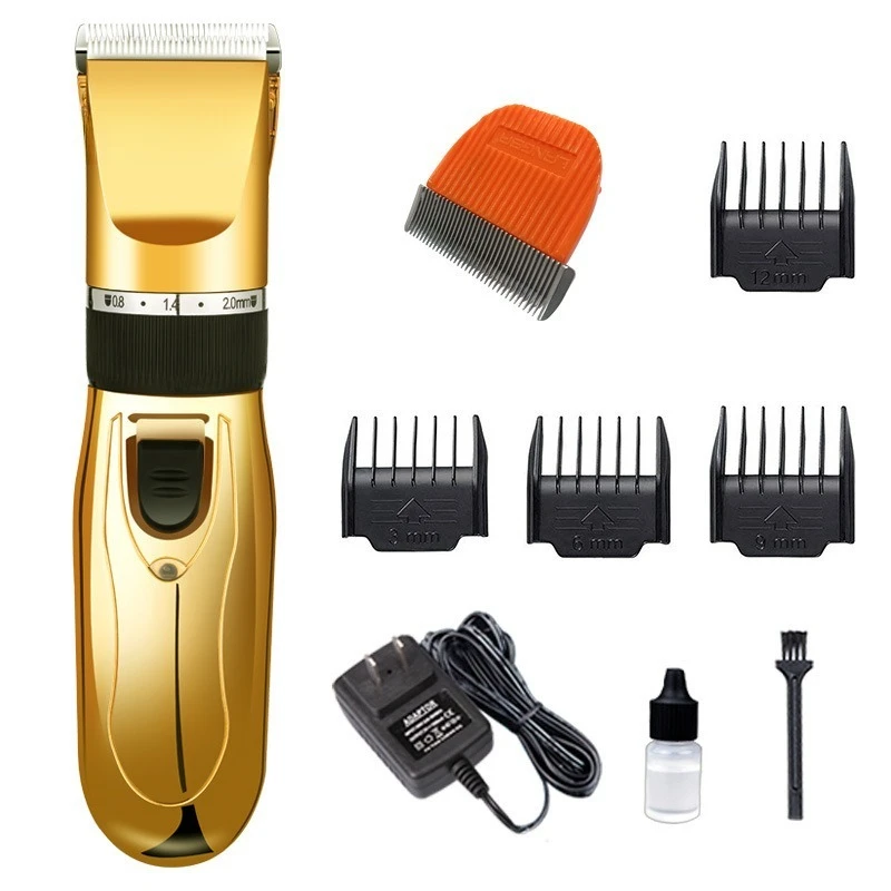 Rechargeable pet electric push shears, wool electric fader, high-power shearing device