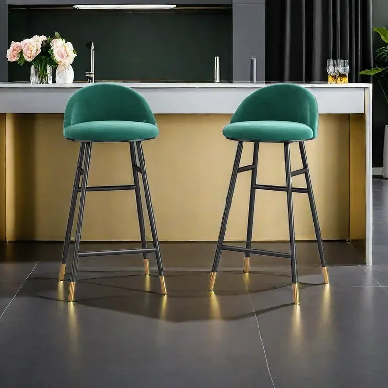 Designer Chair Kitchen Counter Stools Bar Cafe Stool High Banks Lightweight Manicure Furniture Design Barber Shop Cadeira Chairs