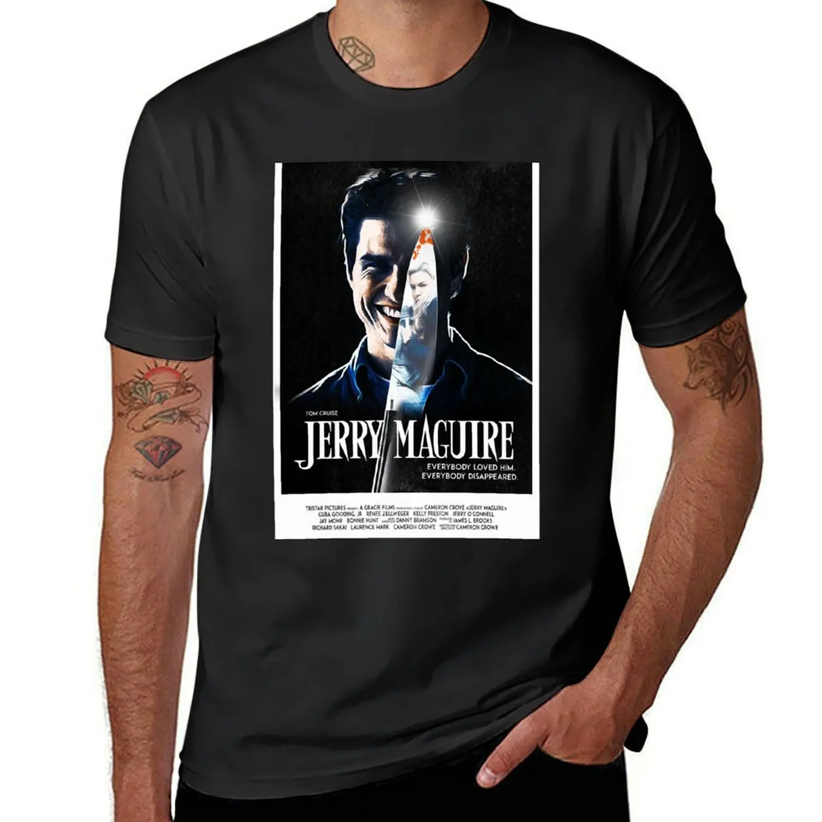 

Jerry Maguire 1996 Vintage Horror T-Shirt sweat korean fashion sublime t shirts for men graphic
