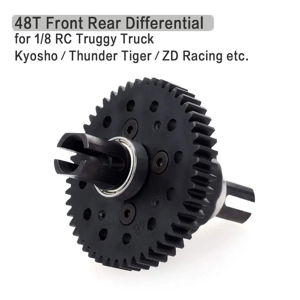 48T M1 Center Differential for 1/8 RC Car Buggy Truck Truggy SCT DF- Models 6684 ZD Racing 8474 Differential Kyosho Thunder