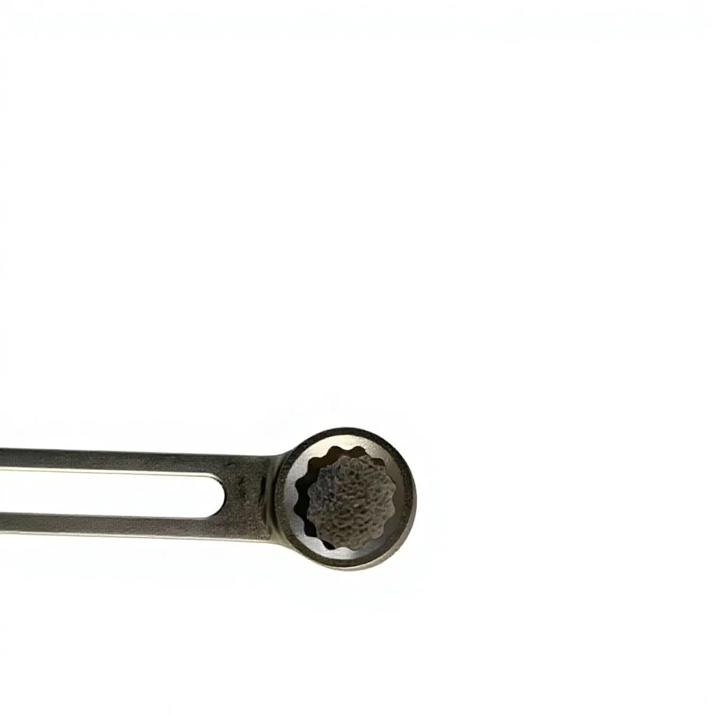 Non Magnetic Titanium Tools Hollow-out Combination Wrench 13mm Ultra Lightweight,, Corrosion-resistant, view 3
