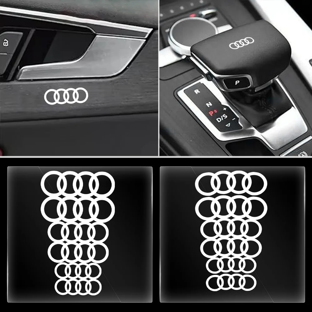 Fashion Trendy Personalized Sticker Caliper Brake Modification For Audi A4 A4L A5 Q5 Q7 TT TTS 8S B9 2016 2017 2018 Universal view 2