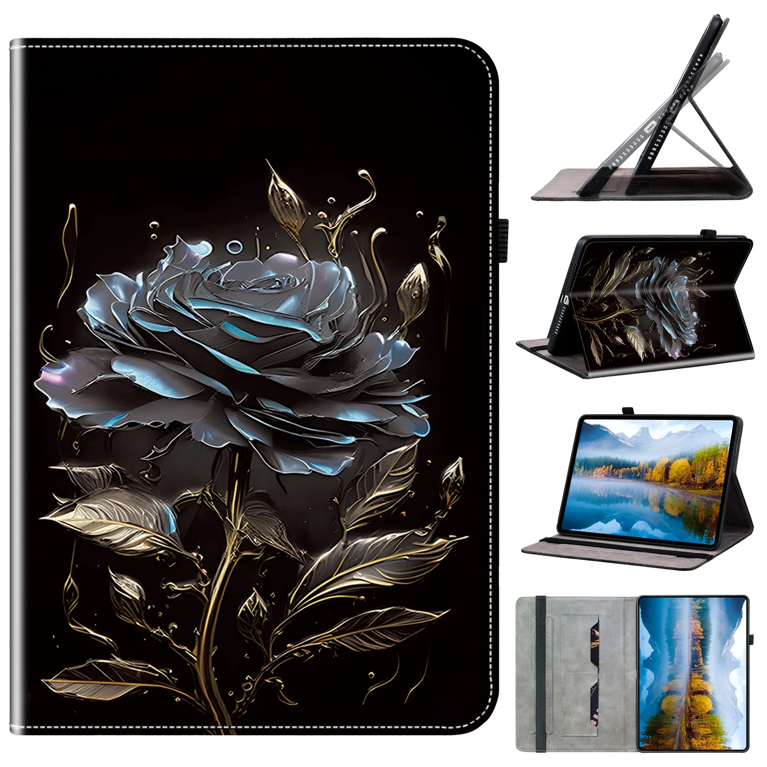 

Luxury PU Leather Case for Huawei Honor Pad X9 X8 Pro 2023 11.5 Tpu Back Stand Cover For V8 Pro 2022 ROD-W09 12.1" Shockproof