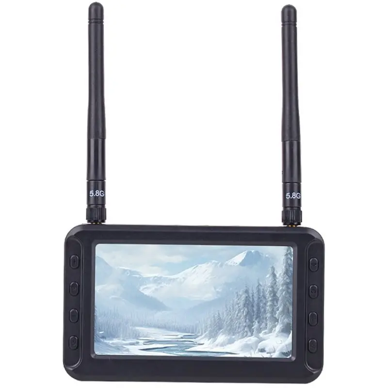 A97I-Wireless Receiver For RC FPV Monitor HD 5.8G 4.3 Inch 40CH Dual Antenna Image Transmission For Drone Quadcopter Models
