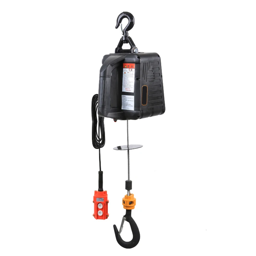 500Kg Portable Crane Electric Hoist For Cars Home Improvement Cargo Handling Production Workshop Lifting