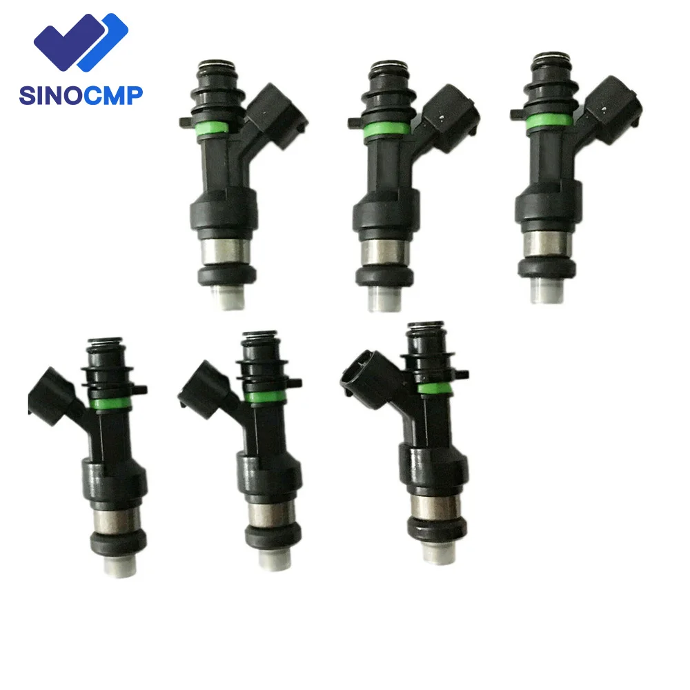 6PCS New Fuel Injector Nozzles FBYCS50 15710-66J00 For Suzuki Grand Vitara Base Premium XSport Luxury V6 2.7L