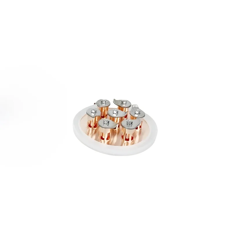 New 6inch Red Copper Bubble Plate Set With Special Gasket And Glass Column(option) For Distillation Lens Column Homebrewing