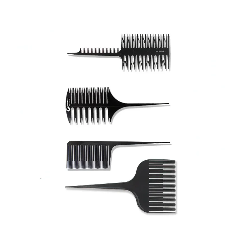 

4Pcs/Set Professional Highlight comb set Resistant Anti Static Coloring Dying Salon Hairdresser Barber Accessories Styling Tool