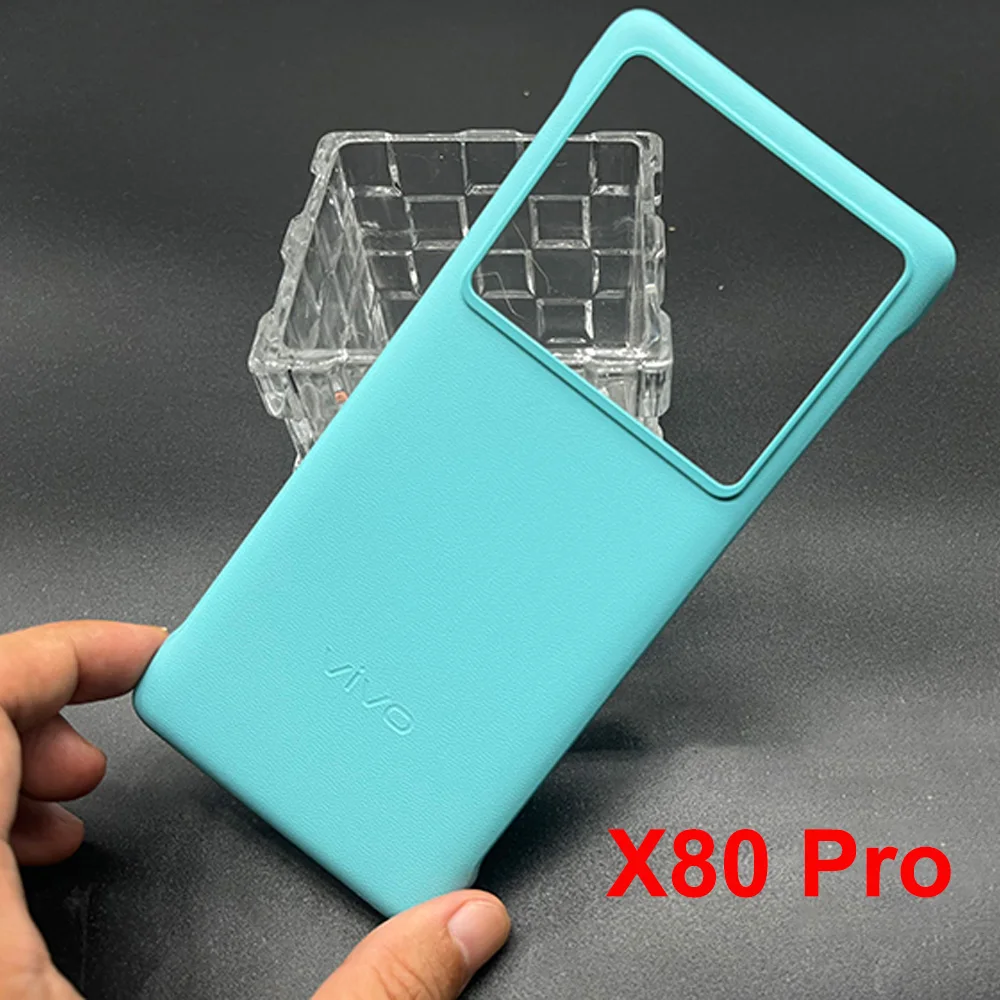 For Vivo X80 Original Phone Case For Vivo X80 Pro 5G Original Silicone Capa For Vivo X80 Soft Cover VivoX80Pro Funda