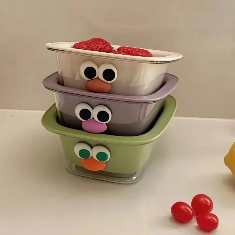 Cute Storage Creative Basket Household Drain Function Thickened Material Fruit Holder Snack Storage Multi-functional Tool