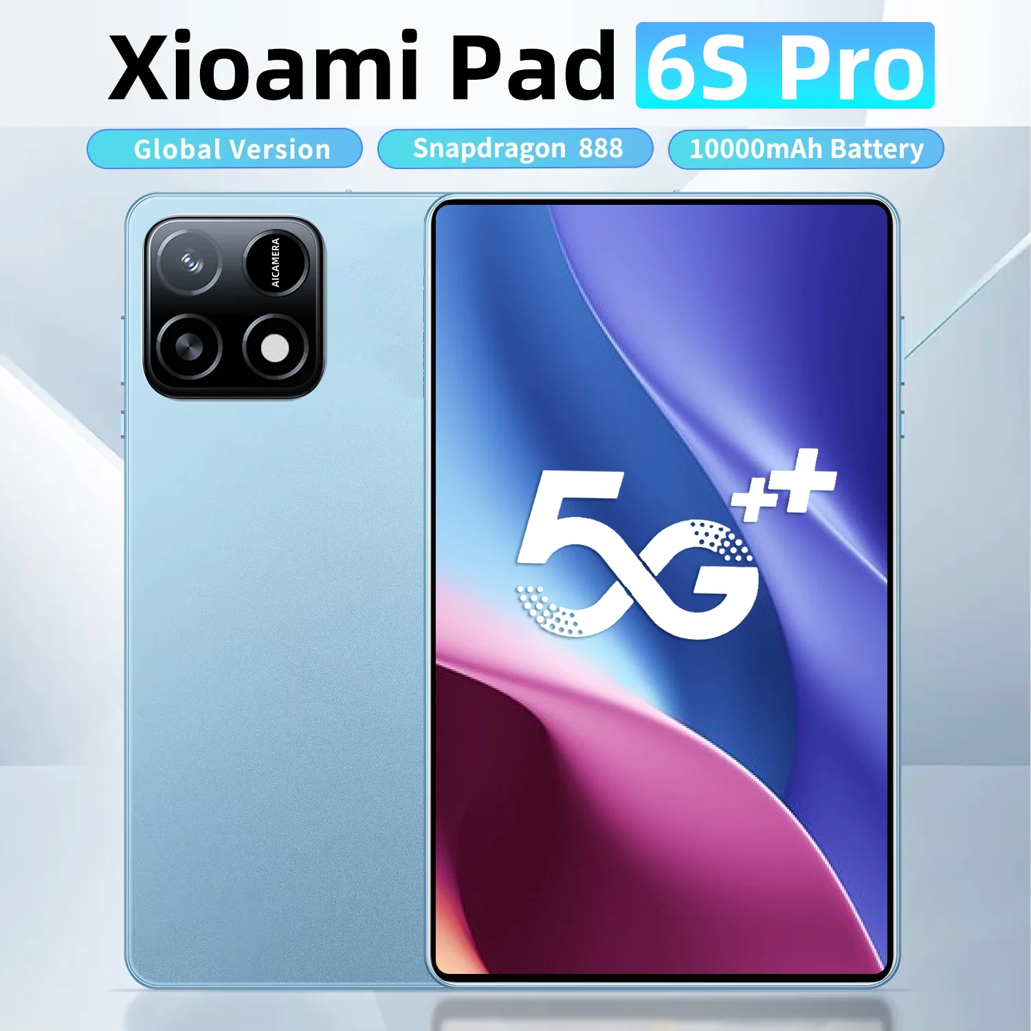 

Оригинальный планшет 6S Pro, 2024 дюймов, HD, 4K, Android 13, 16 ГБ + 1 ТБ, 10000 мАч, телефон с двумя SIM-картами, Wi-Fi, GPS, планшеты Mi Tab