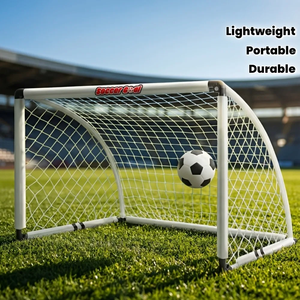 

Portable Soccer Goal for Youth Players Large-Frame Built for Long-Term Development Easy Setup for Backyard Park School Training