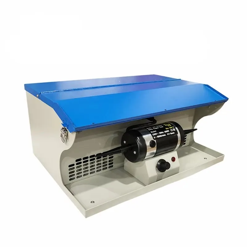 Polishing Buffing Machine Desktop Double-headed Cloth Distributor Lamp Tube Grinding Tool Gold Silver Jewelry Polisher