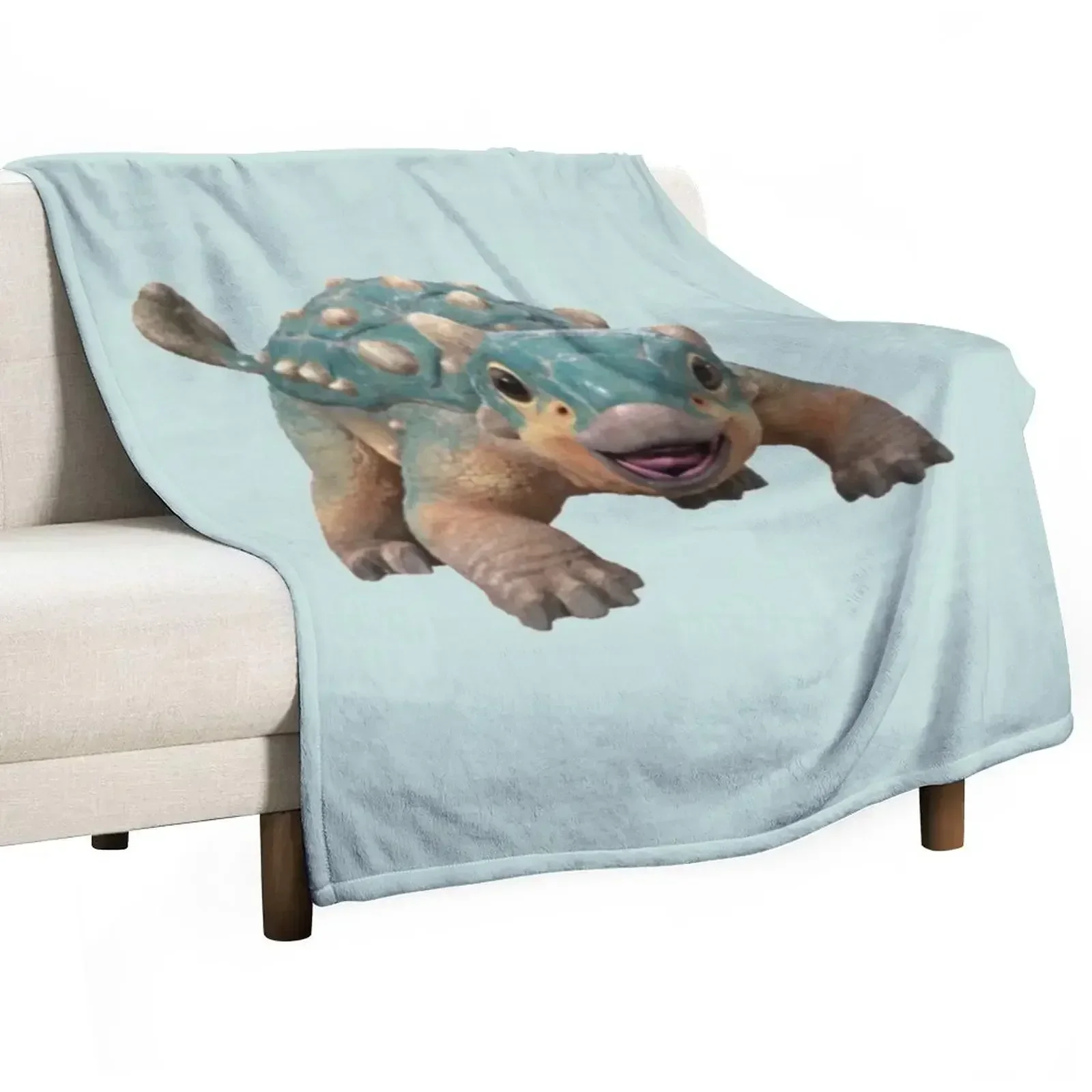 Bumpy Ankylosaurus magniventris Throw Blanket Camping Sofas Picnic Blankets