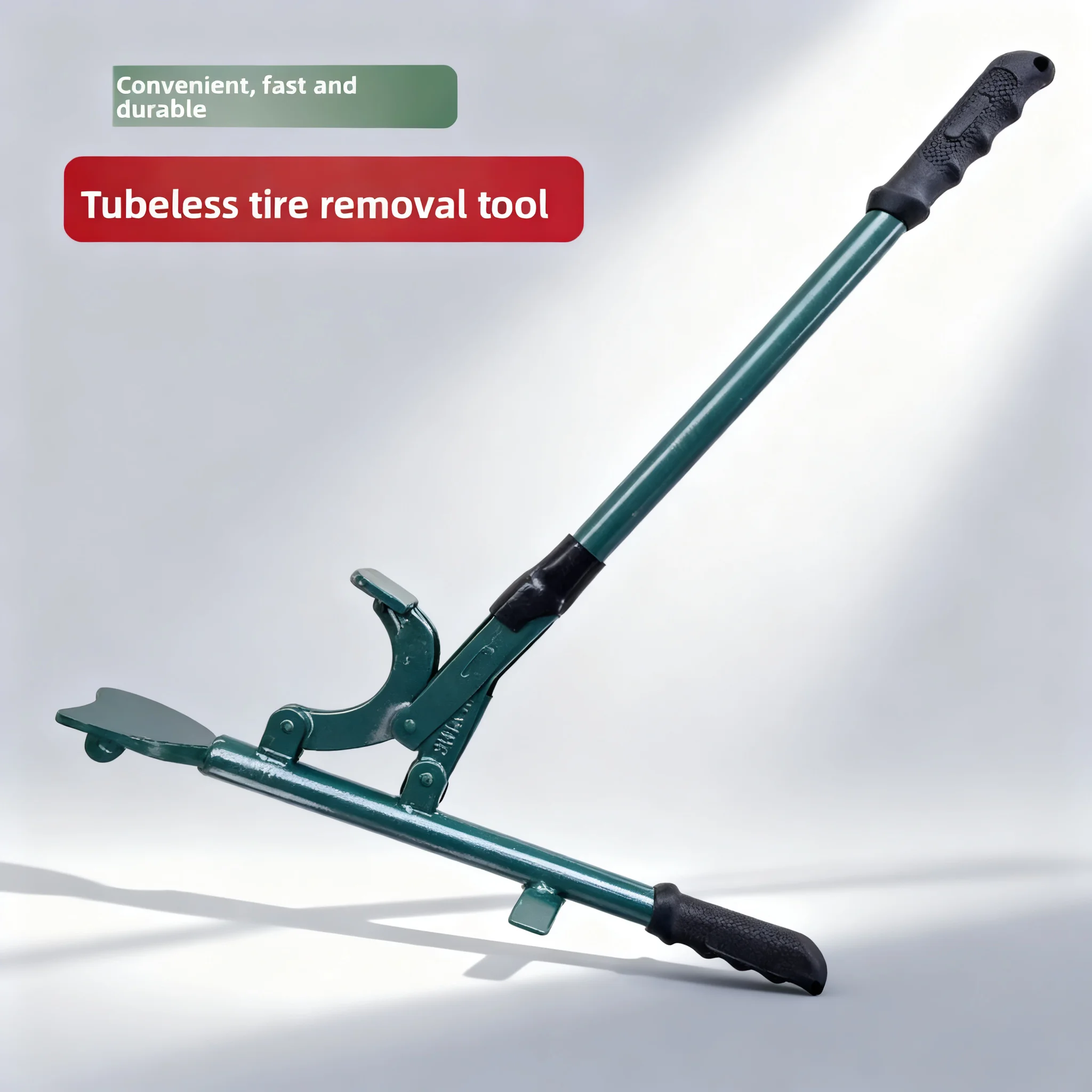 Hand Operated Tire Dismantler, Portable Manual Tire Changer for Tubeless Vacuum Tires, Tire Replacement Workshop Tool