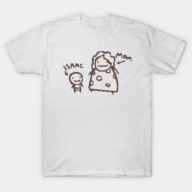 The Binding of Isaac Indie T shirt personality Clothes Year round clothing Oversized Couples Unisex Y2k Short Sleeves Classic