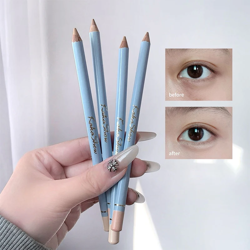 A caneta corretiva kakashow pode cobrir naturalmente olheiras e marcas de acne. Vale bem e vem com um apontador de lápis