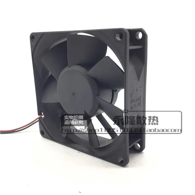 Authentic 80 * 80 * 25MM 8CM 12V 1.6W KDE1208PTV1 chassis power cooling fan