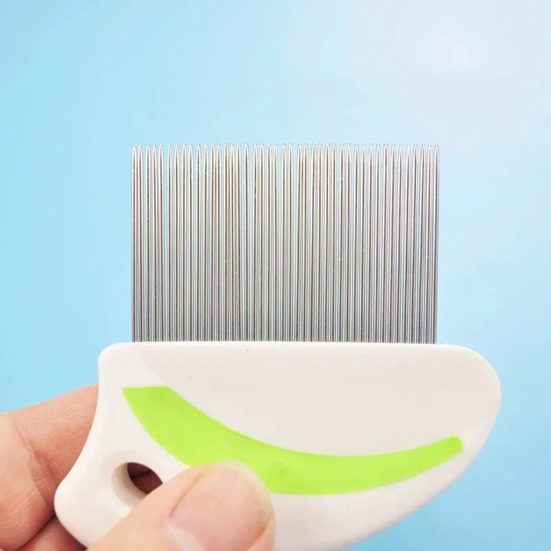 Long Needle Pet Comb Brush Tool Hair Removal Comb Flea Comb Puppy Dog Brush Hair Massage Bath Shedding Trimming Tool