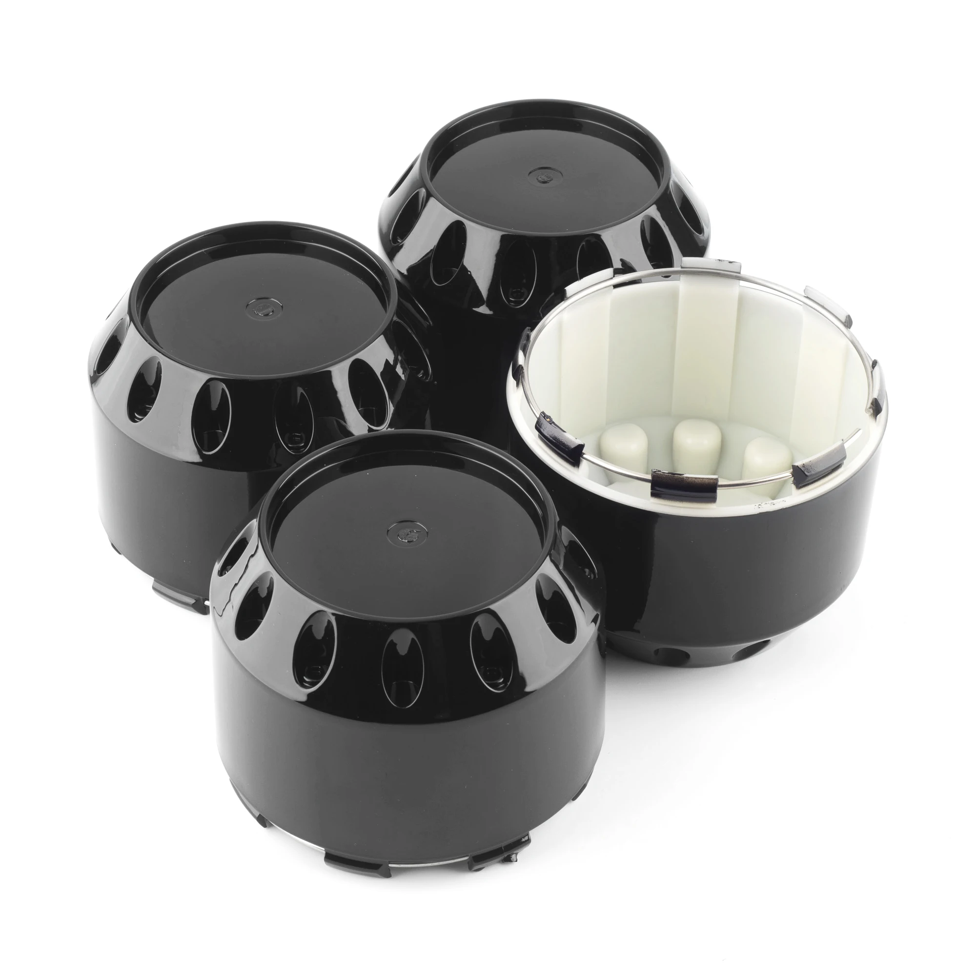 Rhino Tuning 1pc/4pcs 98.5mm(3.88in)(+ -1mm)/95mm(3.74in)(+ -1mm) Center Caps for Alloy Wheels Hub Cover Accesorios Coche