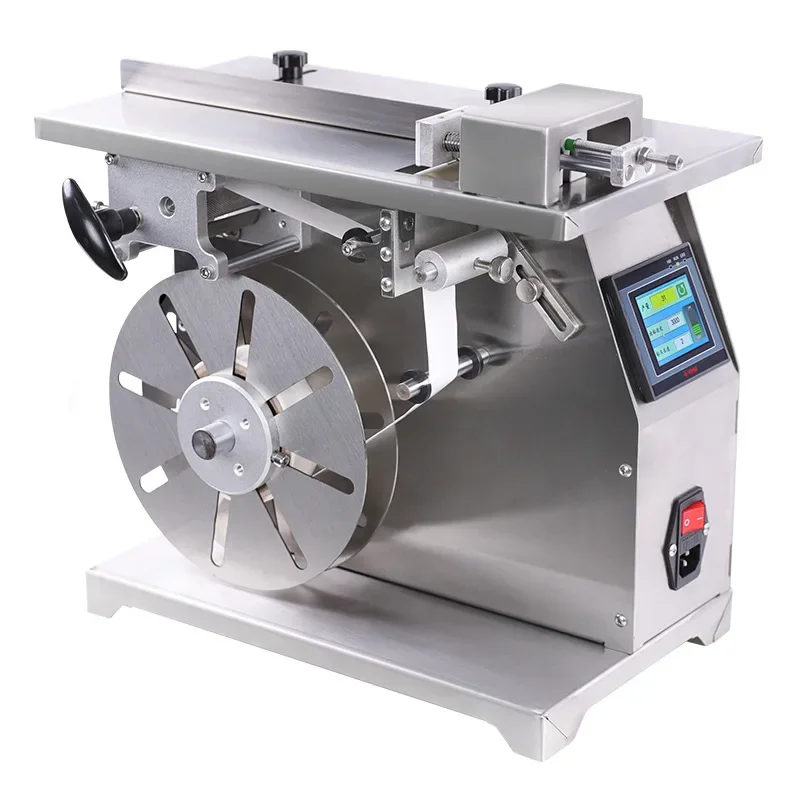 Automatic sealing right angle labeling machine, packaging box carton 90 degree dipping labeling machine, self-adhesive labeling