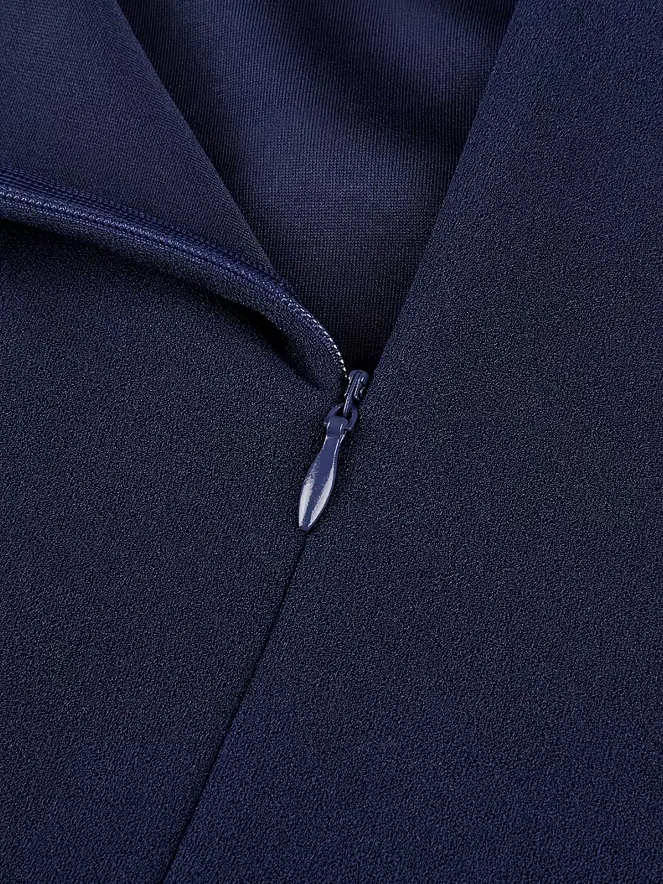 Elegantes Damenkleid in Unifarbe mit O-Ausschnitt, Glockenärmeln, Freizeit-Cocktailkleid, Knielang, A-Linie, Abendkleid – Detail 4