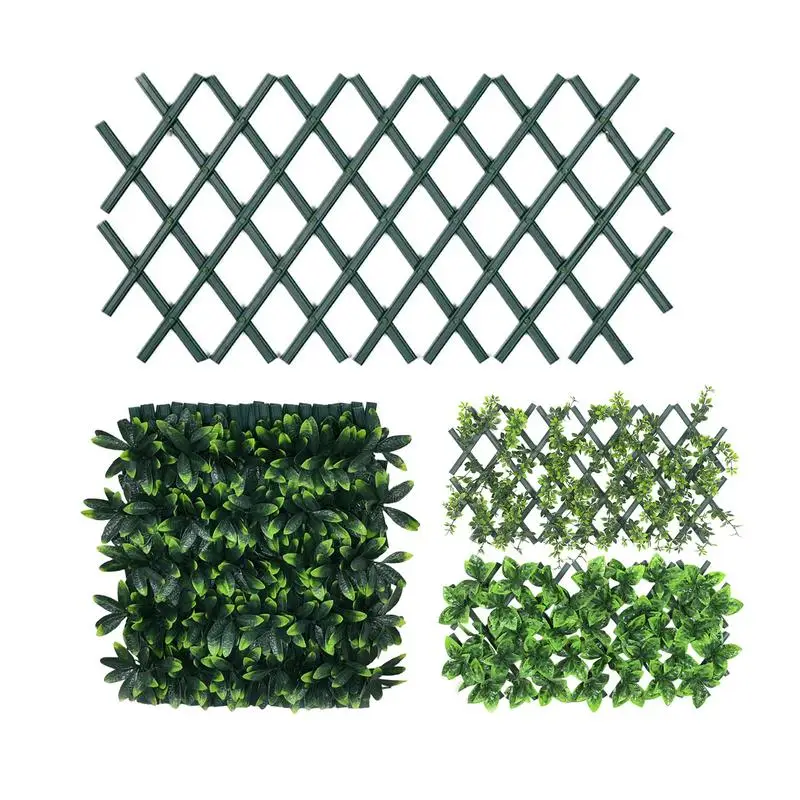 Expandable Garden Trellis Willow Retractable Artificial Garden Fence Decorative Wall Trellis Fence For Garden Home Decorations