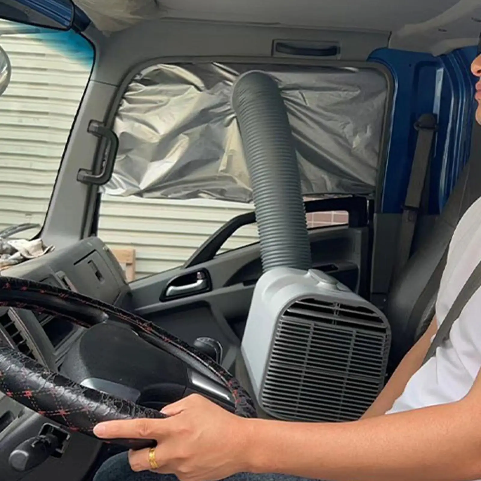 

Vehicles Air Hose Window Cloth Cover Rainproof Accessories Heat Insulation