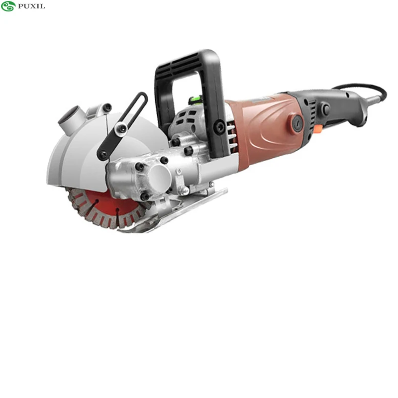 Water and electricity installation fully automatic wall concealed groove cutting artifact slotting machine one-time molding dust