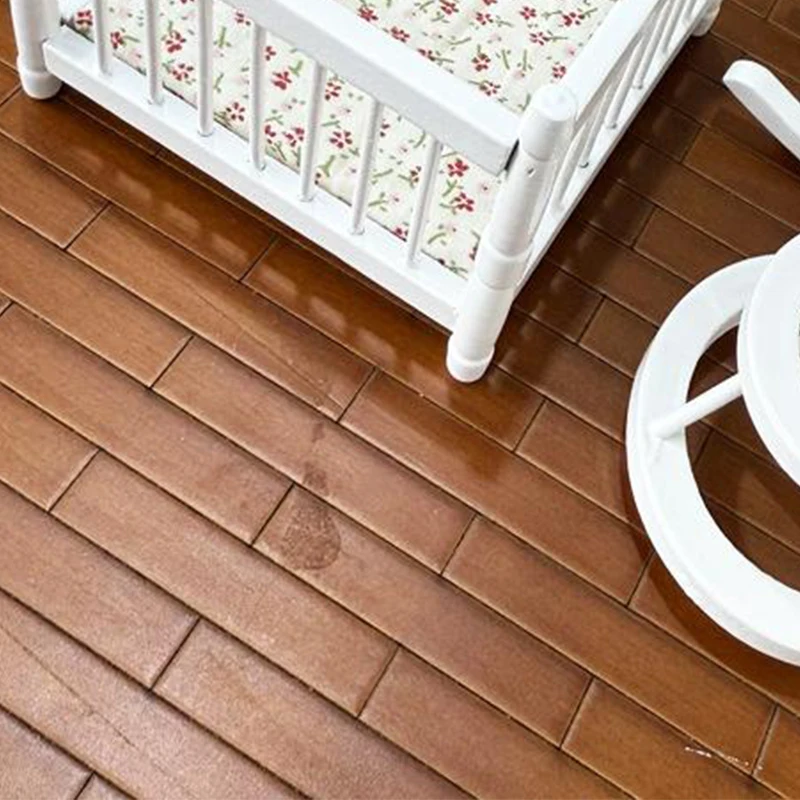 1:12 Dollhouse Playpen & Kids' Bed Set - 3-Piece Trojan Horse, Walker, Nursery Model - DIY Pretend Play Toy & Decor