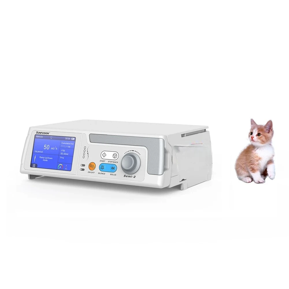 High Quality Portable Auto High Pressure Medical Electric Injector Infusion Syringe Pump