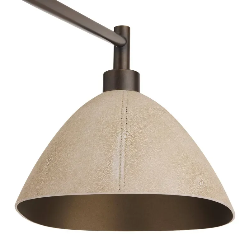 Nordic Modern Leather Pendant Light Villa Custom Unique LED Hanging Lamp Living Room Restaurant Chandelier