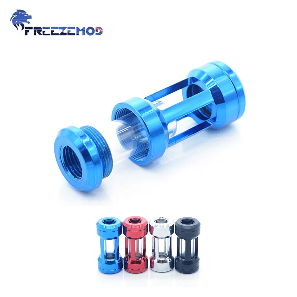 

FREEZEMOD Filter Composite Large Visible Area Double Internal Tooth Stop Valve Water Flow Valve Dual Inner Copper GLQ-JX2