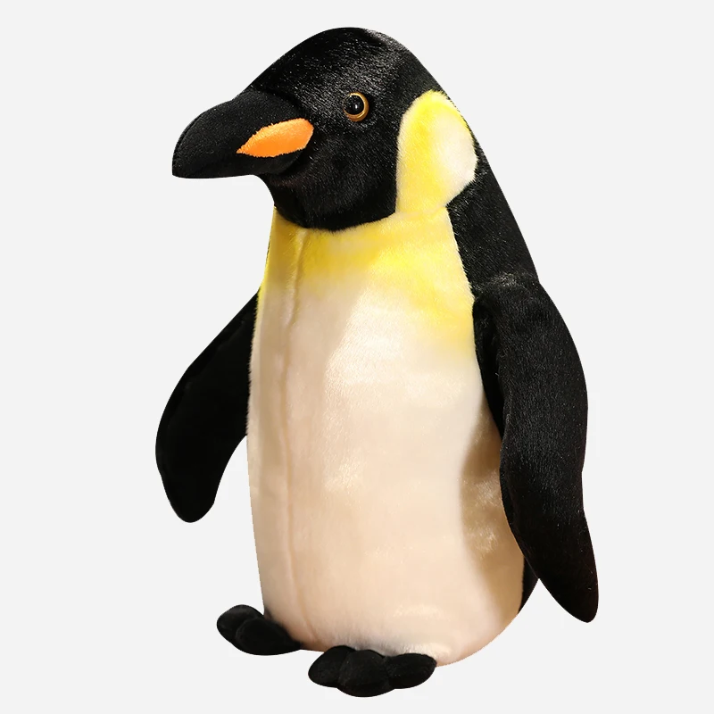 Lifelike Penguin Plush Toy Simulation Cute Penguin Family Stuffed Animals Reallife Antarctic Marine Animal Stuffed Dolls