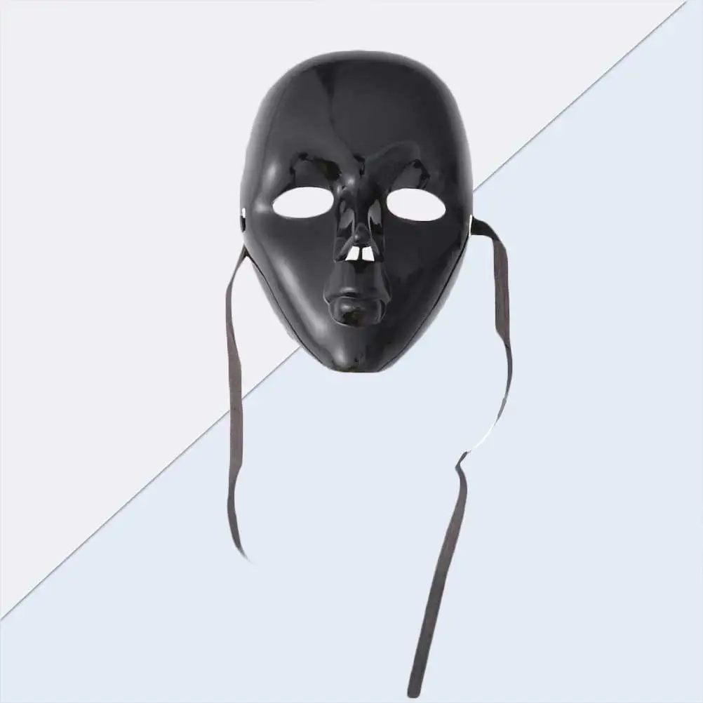 

3 PCS Electroplating Mask Cosplay Women Masquerade Party Shiny Full Face Costume Customized