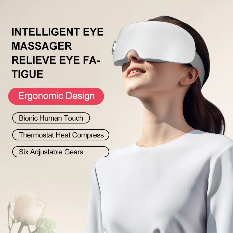 Fatigue smart eye massager with heat compression eye bag removal machine eyes massage equipment