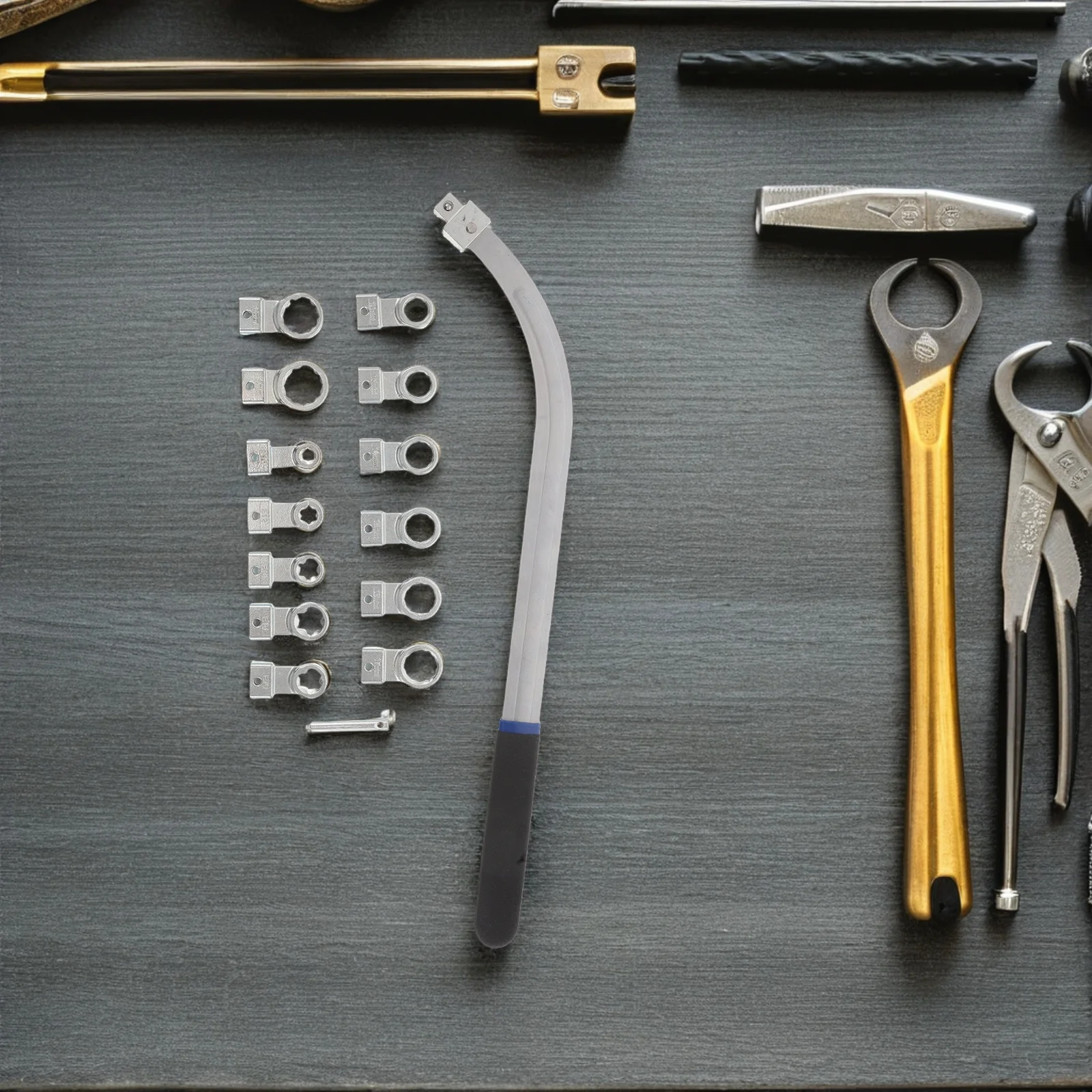 

15pcs Car Engine Repair Set Belt Tensioner Pulley Removal Adjustment Wrench For Automotive Motorcycle Maintenance Idler Pulley