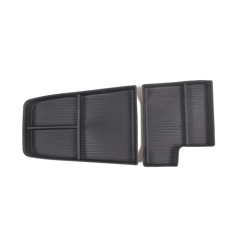 

TPE Black Car Central Control Lower Storage Box Mobile Phone Tray for BMW IX1 X1 U10 U11 2023-2024 Interior Accessories