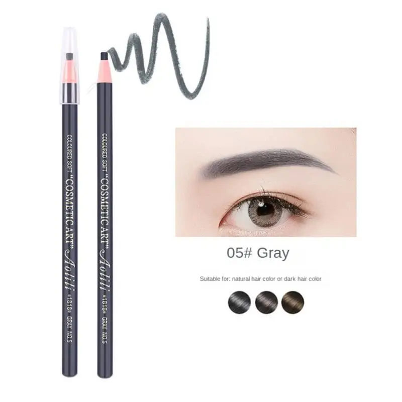 Anti-sweat Waterproof Eyebrow Pencil Exquisite Anti-blooming Eyebrow Pencil No Caking Extremely Fine Eyebrow Pencil Waterproof