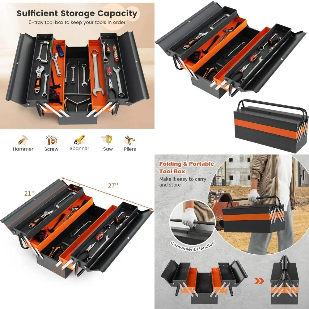 

Портативный металлический шкаф-тумба на 22 ящика с 5 выдвижными секциями для хранения крупногабаритных предметов в мастерских и на складах
